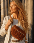 lepelou - leder - Bauchtasche - EMMA cognac - LPBEMMCOGE