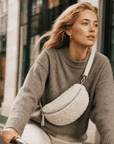 lepelou - leder - Bauchtasche - EMMA creme - LPBEMMCREE