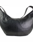 lepelou - leder - Bauchtasche - Leder Moon Bag MONA schwarz - LPHMONSCHGL
