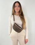 lepelou - leder - Bauchtasche - NINO braun BASIC -