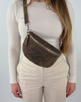 lepelou - leder - Bauchtasche - NINO braun BASIC -