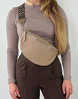 lepelou - leder - Bauchtasche - TONI Bauchtasche beige – Large - LPBTONBEIL1