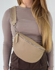 lepelou - leder - Bauchtasche - TONI Bauchtasche beige – Large - LPBTONBEIL3