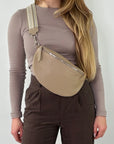 lepelou - leder - Bauchtasche - TONI Bauchtasche beige – Large - LPBTONBEIL4