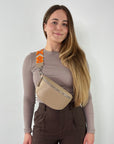 lepelou - leder - Bauchtasche - TONI Bauchtasche beige – Medium - LPBTONBEIM2