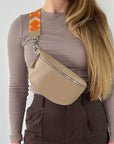 lepelou - leder - Bauchtasche - TONI Bauchtasche beige – Medium - LPBTONBEIM2
