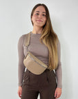 lepelou - leder - Bauchtasche - TONI Bauchtasche beige – Medium - LPBTONBEIM3