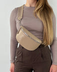 lepelou - leder - Bauchtasche - TONI Bauchtasche beige – Medium - LPBTONBEIM3
