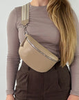 lepelou - leder - Bauchtasche - TONI Bauchtasche beige – Medium - LPBTONBEIM4