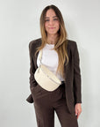 lepelou - leder - Bauchtasche - TONI Bauchtasche creme – Medium - LPBTONCREM
