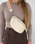 lepelou - leder - Bauchtasche - TONI Bauchtasche creme – Medium - LPBTONCREM2