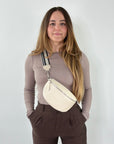 lepelou - leder - Bauchtasche - TONI Bauchtasche creme – Medium - LPBTONCREM6