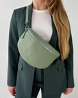 lepelou - leder - Bauchtasche - TONI Bauchtasche mint – Large - LPBTONMINL