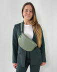 lepelou - leder - Bauchtasche - TONI Bauchtasche mint – Large - LPBTONMINL