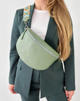 lepelou - leder - Bauchtasche - TONI Bauchtasche mint – Large - LPBTONMINL1