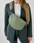 lepelou - leder - Bauchtasche - TONI Bauchtasche mint – Large - LPBTONMINL2