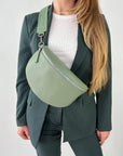 lepelou - leder - Bauchtasche - TONI Bauchtasche mint – Large - LPBTONMINL4