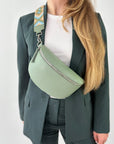 lepelou - leder - Bauchtasche - TONI Bauchtasche mint - Medium - LPBTONMINM1