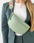lepelou - leder - Bauchtasche - TONI Bauchtasche mint - Medium - LPBTONMINM2