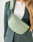 lepelou - leder - Bauchtasche - TONI Bauchtasche mint - Medium - LPBTONMINM3