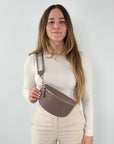 lepelou - leder - Bauchtasche - TONI Bauchtasche taupe – Medium - LPBTONTAUM5