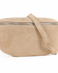 lepelou - leder - Bauchtasche - VALENTINA Wildleder Bauchtasche beige – Medium - LPBVALBEIM