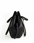 lepelou - leder - Bauchtasche - Wildleder Handtasche TARA schwarz - LPHTARSCH