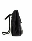 lepelou - leder - Bauchtasche - Wildleder Handtasche TESSA schwarz - LPHTESSCH