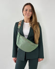 lepelou - leder - Bauchtasche - XL Bauchtasche LARA mint - LPBLARMINE2