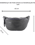 lepelou - leder - Bauchtasche - XL Bauchtasche LARA taupe - LPBLARTAUE