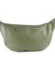 lepelou - leder - Bauchtasche - XXL Bauchtasche CLARA khaki - LPBCLAKHAE5