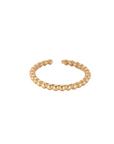 lepelou - leder - Dots Ring gold -