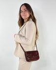 lepelou - leder - ELLA – Leder Umhängetasche braun - LPHELLBRAE