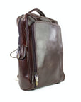 lepelou - leder - GABRIEL – Leder Rucksack dunkelbraun - LPRGABDBRE