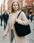 lepelou - leder - Handtaschen - Wildleder Handtasche TESSA schwarz - LPHTESSCH