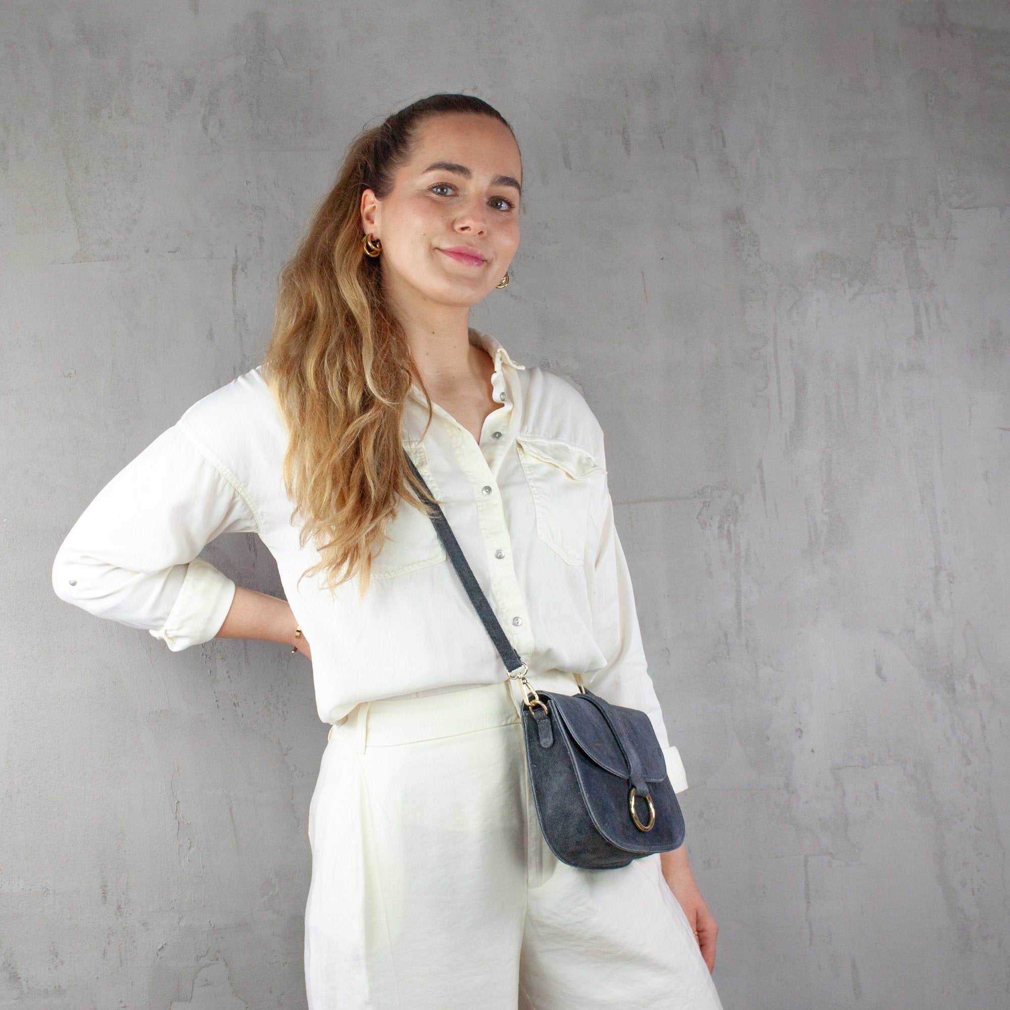 Handbag Wildleder Umhängetasche Wildleder Umhängetasche Damen