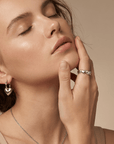 lepelou - leder - Herzchen Ring silber - LPSRHERSIL