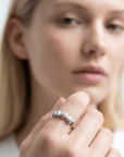 lepelou - leder - Herzchen Ring silber - LPSRHERSIL