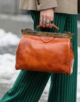 lepelou - leder - JONA – Leder Arzttasche cognac - LPDJONCOGE