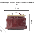 lepelou - leder - JONA – Leder Arzttasche cognac - LPDJONCOGE