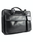 lepelou - leder - Laptoptasche - MARCO – Leder Aktentasche schwarz - LPAMARSCHE
