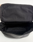 lepelou - leder - Leder Kulturbeutel schwarz -