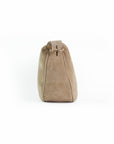 lepelou - leder - MINA – Wildleder Umhängetasche beige - LPHMINBEI