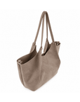 lepelou-leder-Shopper-Wildleder Shopper IRA taupe -