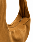 lepelou-leder-Shopper-Wildleder Shopper MILA cognac -LPHMILACOGE