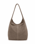 lepelou-leder-Shopper-Wildleder Shopper MILA taupe -LPHMILATAUE