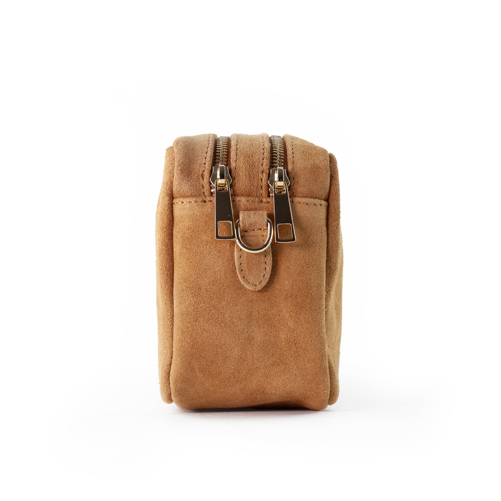 lepelou - leder - VIOLA – Wildleder Umhängetasche cognac - LPHVIOCOG