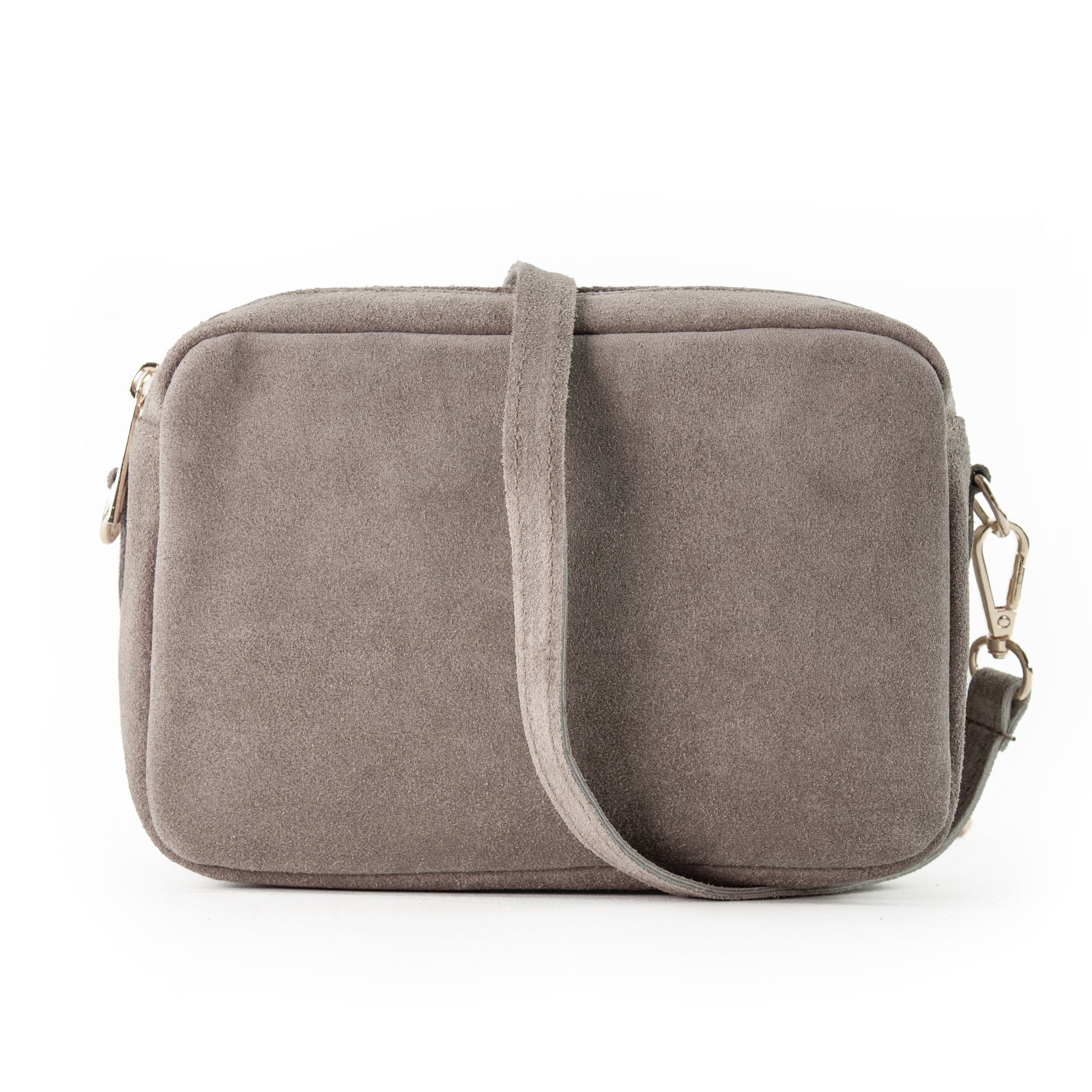 lepelou - leder - VIOLA – Wildleder Umhängetasche taupe - LPHVIOTAU