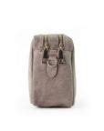 lepelou - leder - VIOLA – Wildleder Umhängetasche taupe - LPHVIOTAU