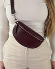 TONI Bauchtasche dunkel bordeaux – Small